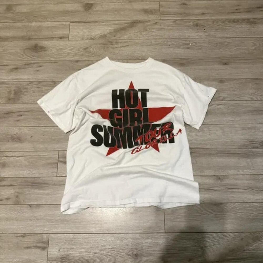 glorilla tour hot girl summer tee